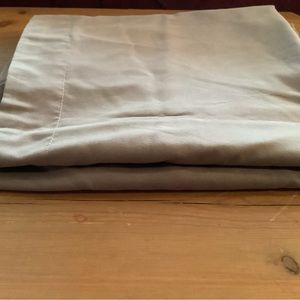 NEW! SET/2 TAUPE KING PILLOW SHAMS. 38” x 12”